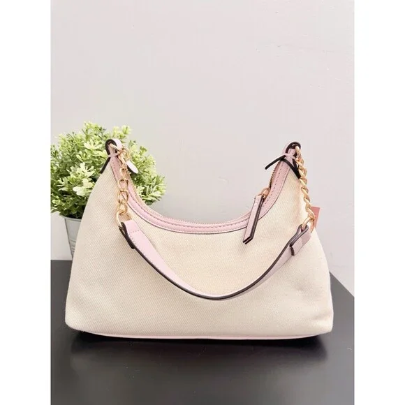 Juicy Couture Berry Sweet Hobo Shoulder Bag Color Natural #17 NWT - Picture 3 of 11